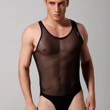 Мужское нижнее белье для геев мужское Сексуальное белье в сетку Комбинезоны из пряжи мужские супер сексуальные горячие Соединенные