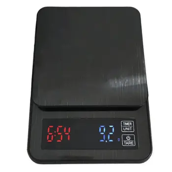 

New 5kg/3kg 0.1g Digital Kitchen Food Scale Coffee Scale With Timer LCD Display Screen For Cooking Baking