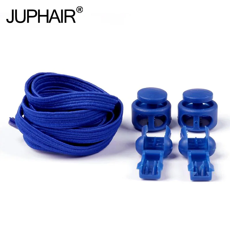 

8 Pairs Sports Fitness Laces Lock Elastic Shoelaces Sneaker Running Triathlon DIY Anti-Loose Tight-fitting Free Tied Lace Buckle