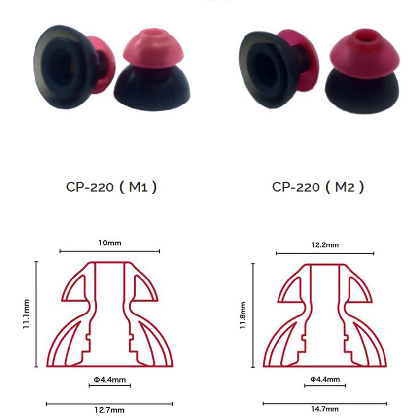 1 пара(2 шт.) SpinFit CP220 CP230 CP240 360 поворотные наушники-вкладыши патентованный силиконовый наушник инновационная технология ушные вкладыши