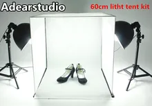 60cm studio set photo box studio bags shoes camera light photo studio light tent Adearstudio CD50