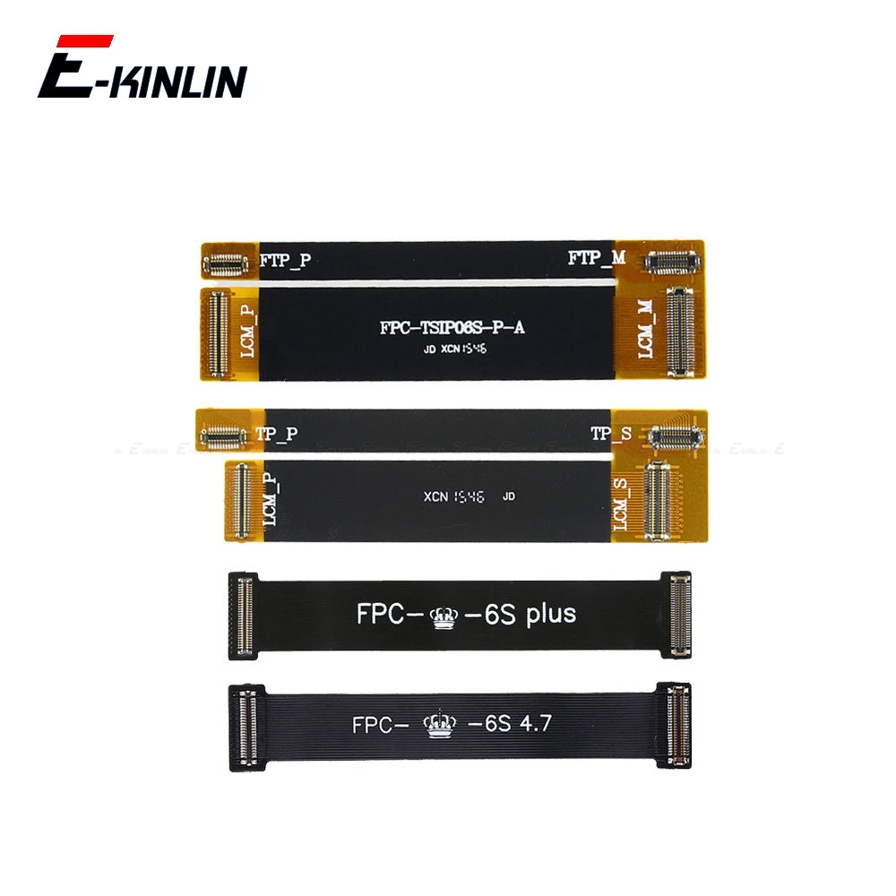 

100% New LCD Screen Extension Teater Test Flex Cable With Tested 3D Touch Function For iPhone 4 4S 5 5S SE 5C 6 6S 7 8 Plus