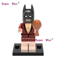 50 шт. пижама в стиле супергероя Бэтмена, строительные блоки, экшн-блоки, друзья для мальчиков и девочек, домашние игры, детские игрушки