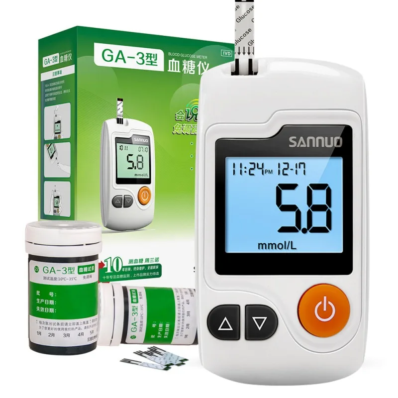 

Glucometer Blood Glucose Meter Glucometers With Test Strips And Needles Blood Sugar Meter Diabetes Treatment