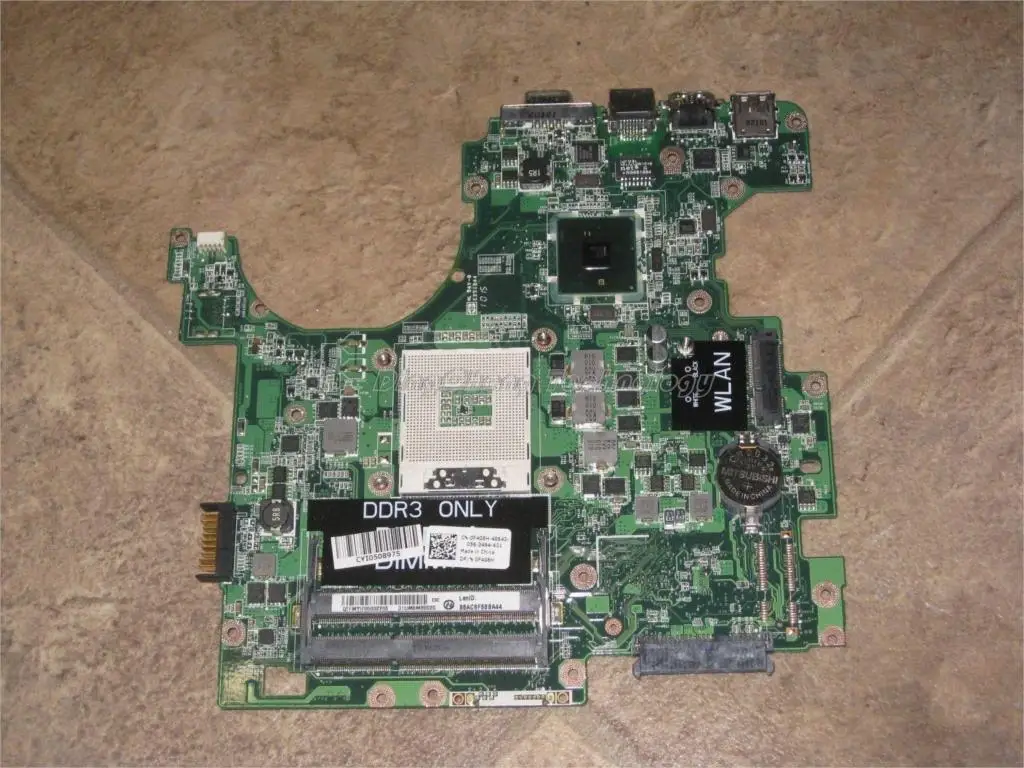 laptop Motherboard/mainboard for dell 1564 0F4G5H CN-0F4G5H DAUM3BMB6E0 for intel cpu with integrated graphics card