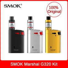 Original SMOK Marshal G320 Kit 320W with V8 Big Baby Tank 5ml + X4/T6 Coils For Electronic Cigarette SMOK marshal g320 vape kit Original SMOK Marshal G320 Kit 320W with V8 Big Baby Tank 5ml + X4/T6 Coils For Electronic Cigarette SMOK marshal g320 vape kit