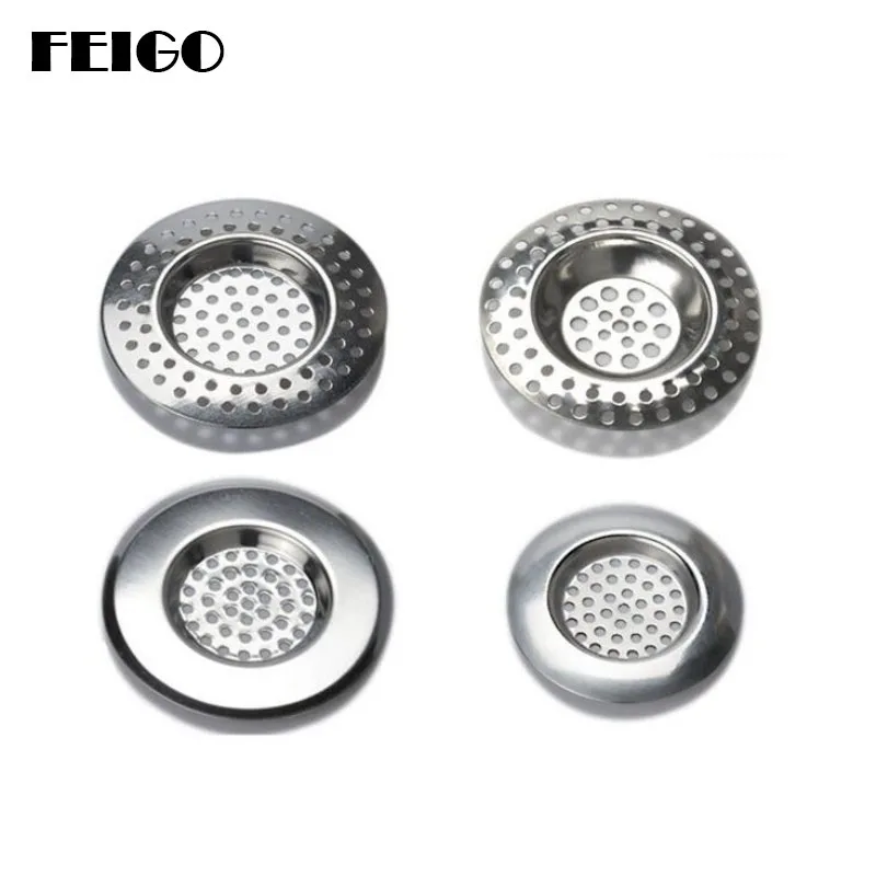 FEIGO фильтр для раковины из нержавеющей стали, фильтр для раковины, фильтр для кухонной раковины/стопор для отходов, предотвращающий засорение кухонных гаджетов F58
