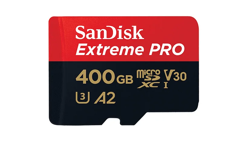 100% Original SanDisk 400GB Micro SD Card V30 U3 Class10 A2 A1 Memory Card Micro SDXC up to 170MB/s 400GB TF Card for smartphone
