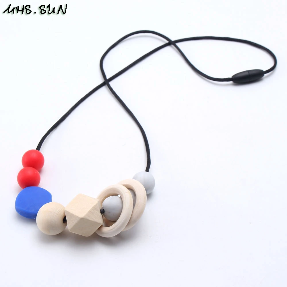mommy and me teething necklace