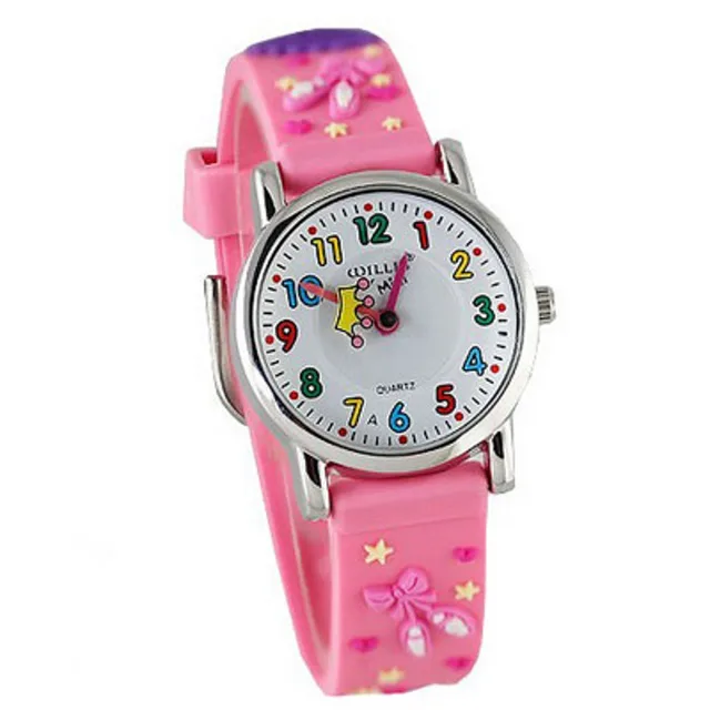 3D Cartoon dress Design Analog Band Little Boys Girls Children Wrist Kids Watche 3D Cartoon dress Design Analog Band Little Boys Girls Children Wrist Kids Watche