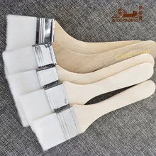 Высокое качество, белые нейлоновые волосы, акварельные масляные краски, кисти, акриловые, разные размеры, 12 шт., кисти для рисования, школьные художественные принадлежности