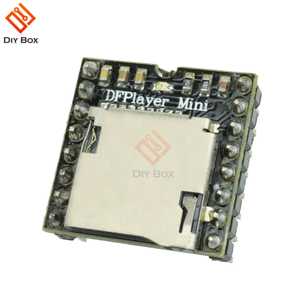 Модуль MP3 плеера DFPlayer плата декодирования голоса для Arduino порт Sup tf карта u диск
