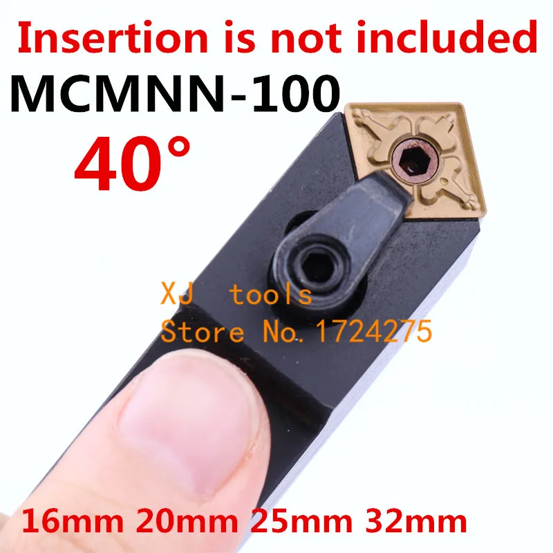 Угол 40 MCMNN1616H12-100 MCMNN2020K12-100 MCMNN2525M12-100 MCMNN3232P12-100 MCMNN3232P16 токарные инструменты с ЧПУ |