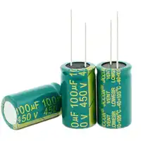 20 stks ~ 100 stks/partij 450V100UF 100 uf 450 v Elektrolytische Condensator volume 18X30 beste kwaliteit Nieuwe origina