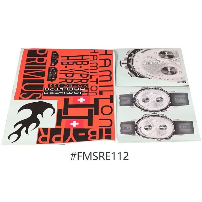 RC Plane Sticker Part for FMS Model 1400mm Votec 322 V322 FMS101P