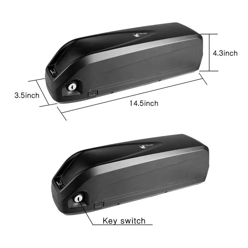 Excellent 36V 10Ah 17.4Ah Lithium Electronic Bike Battery 48V 12Ah 17.5Ah Bicycle Pack 52V 14Ah for 250W 500W 750W 1000W Mid / Hub Motor 1