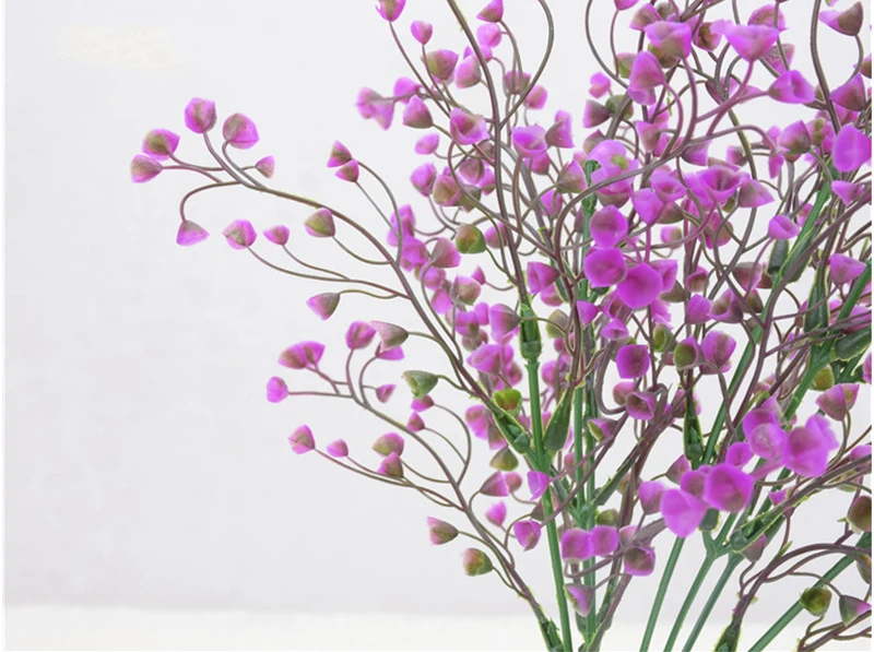 Flone Artificial Plant Twig Fake Twig Home Decoration Flowers Arrangement For Wedding Flower Wall Decoration Supplies (7)