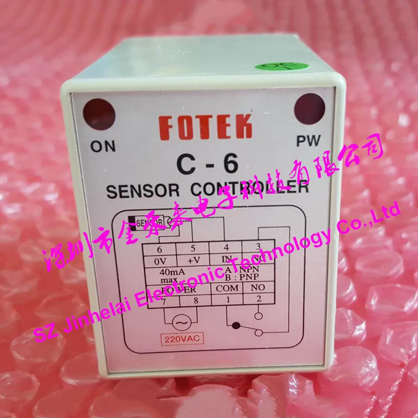 

FOTEK C-6-220V (C-6 220V) New and original SENSOR CONTROLLER