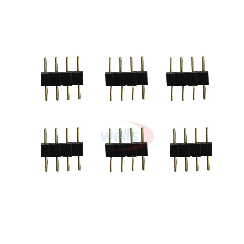 Светодиодные полосы света с разъемами 4pin RGB припой L lightbar T водонепроницаемый