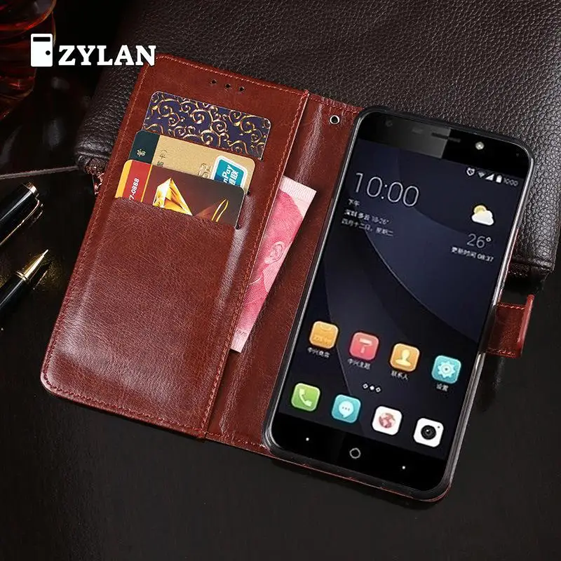 ZYLAN для ZTE Blade A0620 чехол 5 2 &quotКошелек Флип кожа и ТПУ задняя крышка Fundas чехол/w
