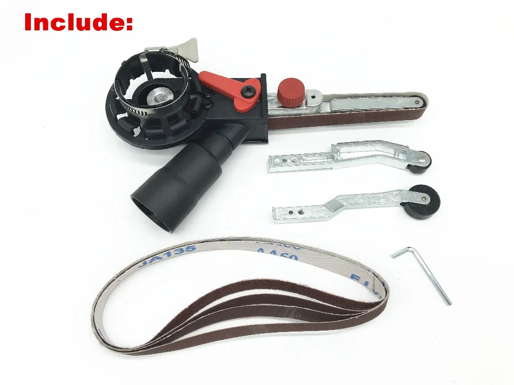 Fuso de Rosca para Angle Máquina Lixadeira Lixar Cinto Cabeça Adaptador Converter M10 M14 Grinder Madeira Metalurgia 100 e 115 e 125 # - Image 2