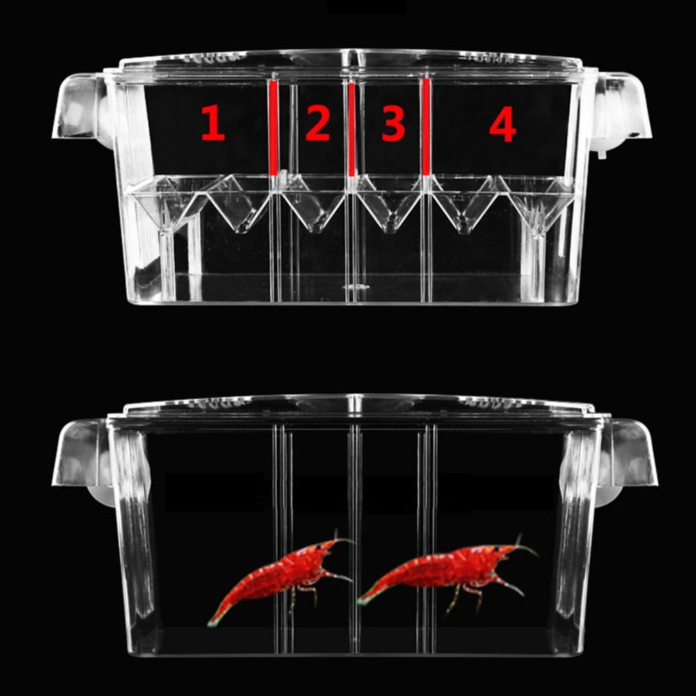 Self-Floating Fish Hatchery Box High-Transparent Aquarium Breeding Incubator Isolation Box Multi-Function Double Layer Fish Tank fish aquarium fish breeding box