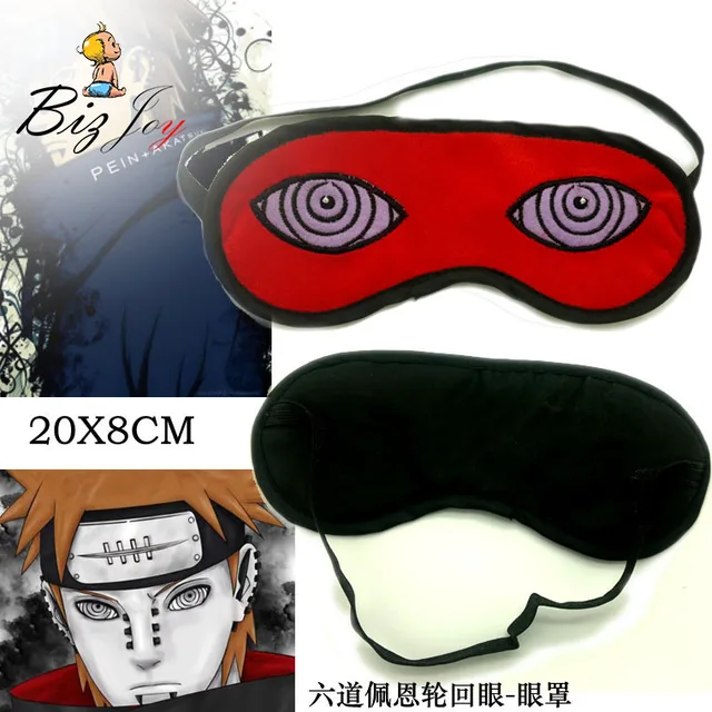 action figure naruto kakashi eyepatch masker mata tidur topeng