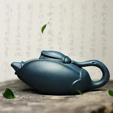 300cc известный все ручки исинский чайник Цзы-Ша из фиолетовой глины горшка магнолии ручной работы