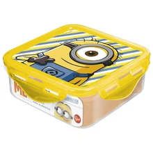 Контейнер пластиковый Stor(квадратный, 500 мл). Миньоны Правила