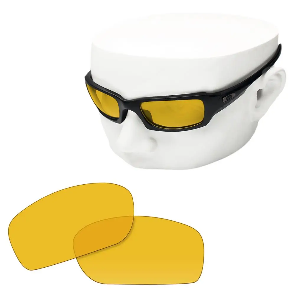 Сменные линзы OOWLIT желтого цвета HD для Oakley Flak солнечные очки к куртке|Очки