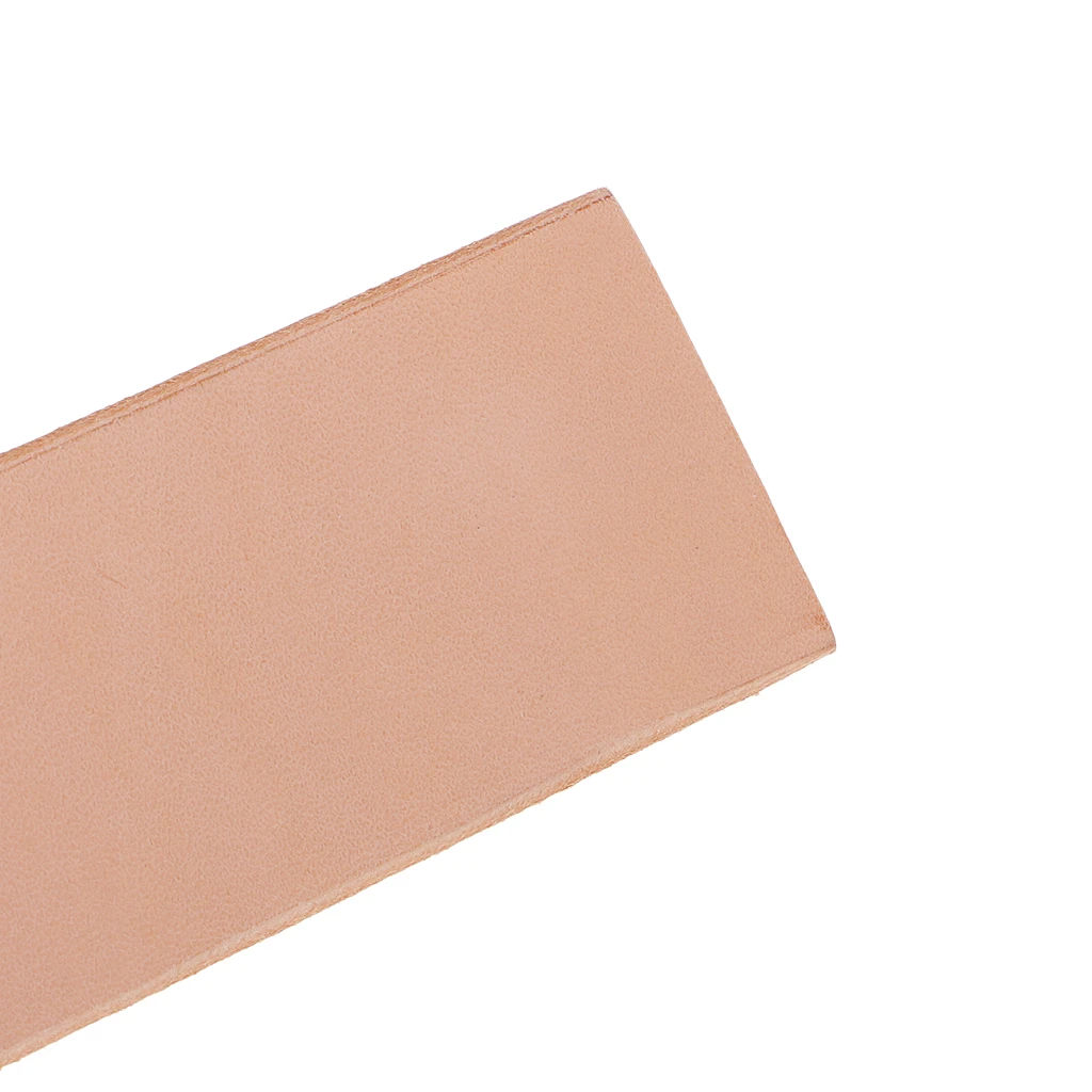 100-135cm Long Natural Genuine Leather Strap Strips for Leathercraft Accessories