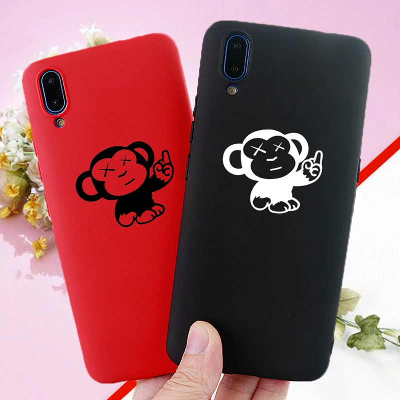 Funny Mobile Phone Cases for Vivo X 20 21 23 I S UD Y 69 Z 1 3 Case Cute Monkey Soft Silicone Fitted Covers Accessories |