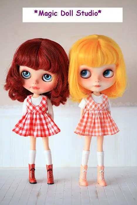 

[MG044] Free shipping Neoblythe doll Dress # Sundress for Neoblythe doll dress blyth outfit for whole sale