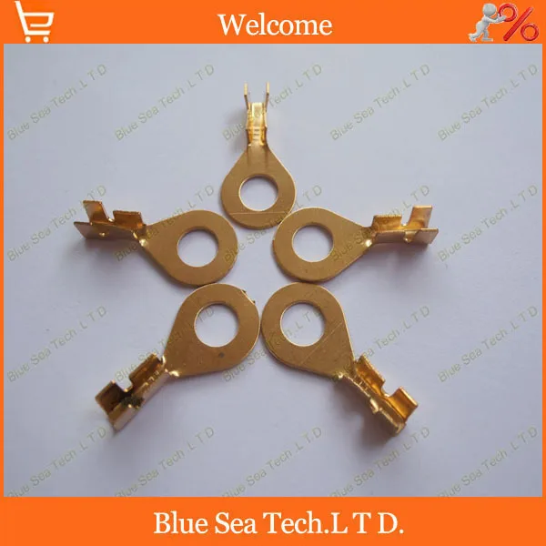 6MM O type terminal Connectors,car earth terminal,6mm Blade terminal foe car electrombile etc.0.