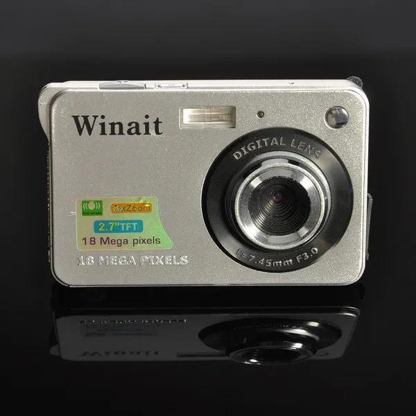 Winait 18Mp Max 2MP CMOS сенсор цифровая камера фотокамера с 2," экраном литиевая батарея 32 Гб SD Расширение карты