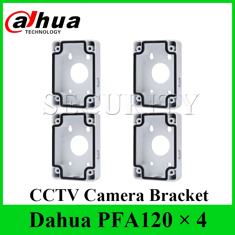 

4 Pieces/Lot Dahua PFA120 Water-proof Junction Box for Dahua IP Camera Neat Integrated Design Aluminum Bracket Express Shipping