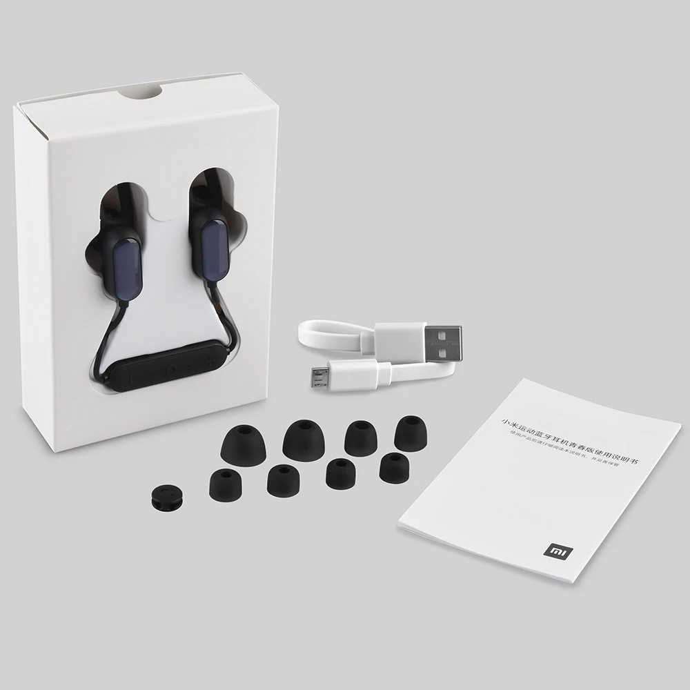 Оригинальная Спортивная Bluetooth гарнитура Xiaomi Youth Edition 4 1 беспроводные Mi наушники с