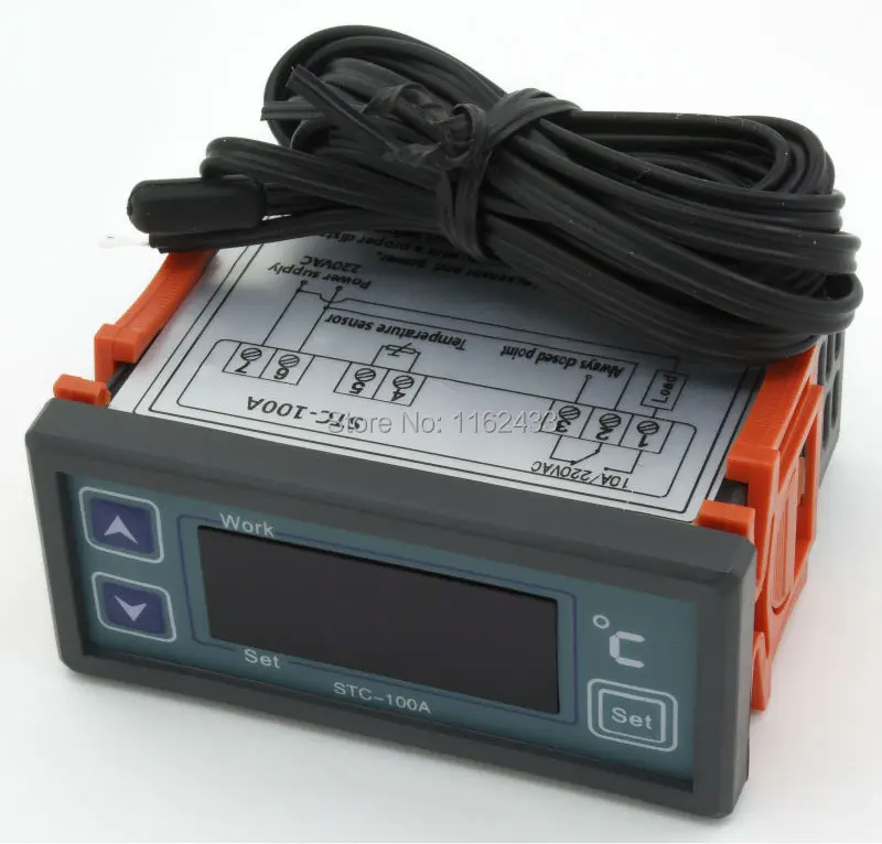 STC-100A регулятор температуры AC 220V 110V AC/DC 24V 12V | Инструменты