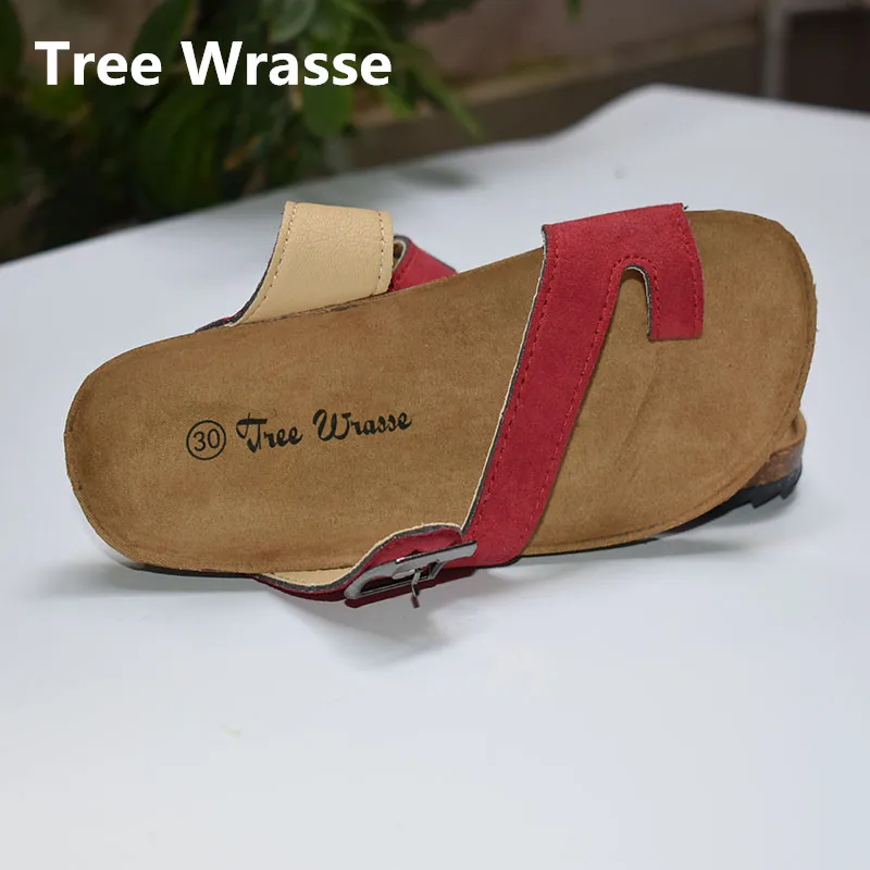 Tree Wrasse/детские сандалии новый стиль обувь из пробковой резины для мальчиков и