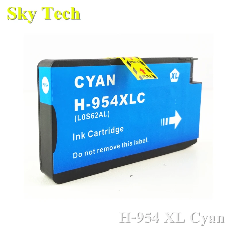 CMY совместимый чернильный картридж для hp 954XL, для hp 7740 8210 8710 8715 8716 8720 8725 8730 8740 P27724dw и т. д