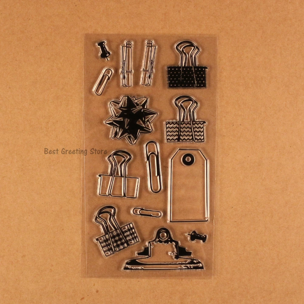clear binder clips