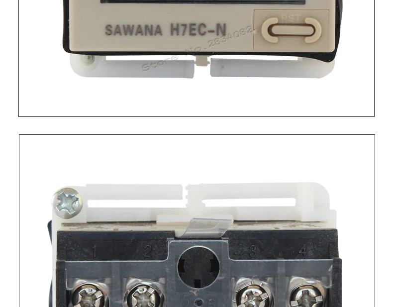 Счетчик 100-240 В переменного тока, постоянный ток, 5-30V без напряжения H7EC таймер 8 цифр счетчик 0-99999999 отсчетов клавиша сброса DIN 48*24