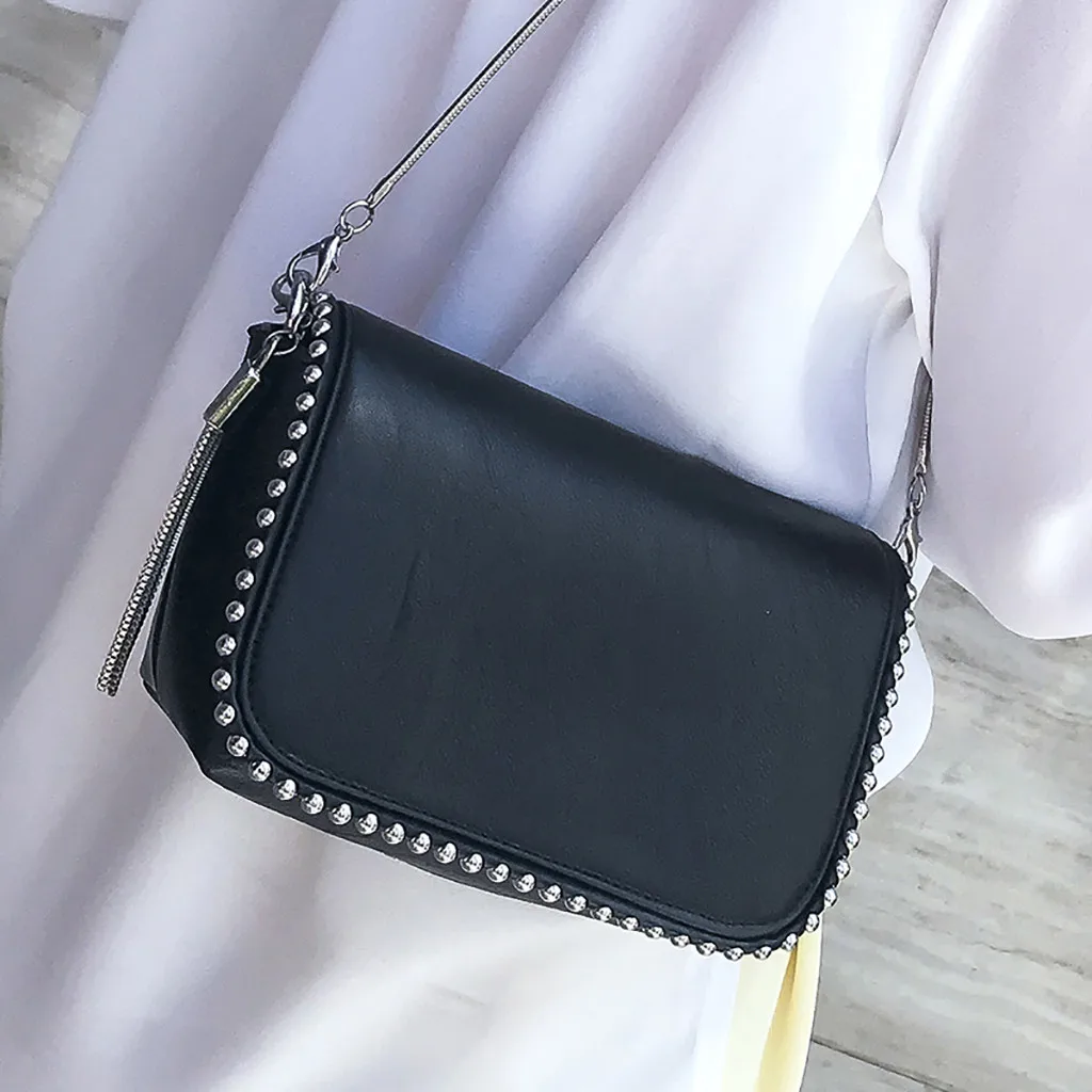 حقيبة يد المرأة بو الجلود الكتف Crossbody أكياس البرية الملمس حقيبة كتف أزياء رسول صغيرة صندوق مربع بولسا الأنثوية
