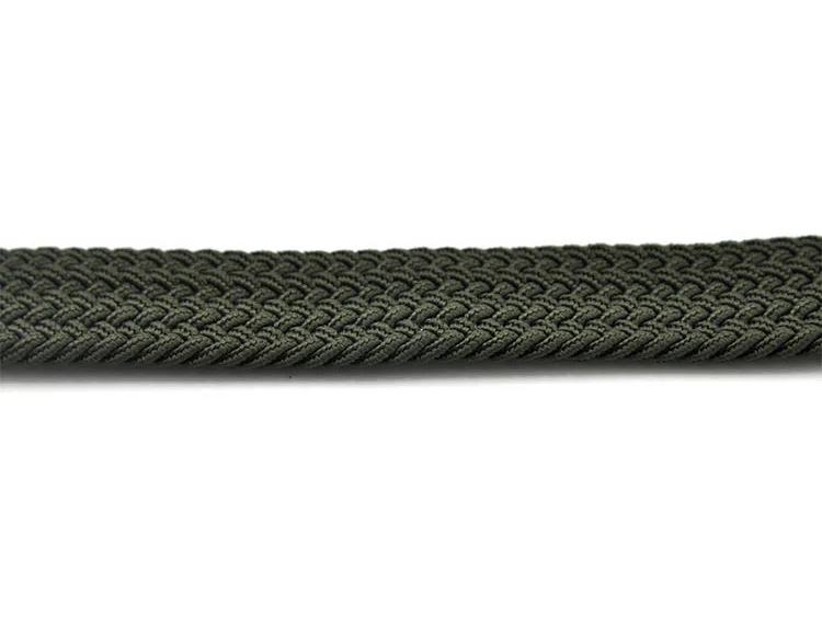 Зеленые длинные эластичные ремни для мужчин, тканые плетеные тканевые комфортные тянущиеся повседневные ремни 1-3/" широкий горячий металлический стрейч ремень 160 см