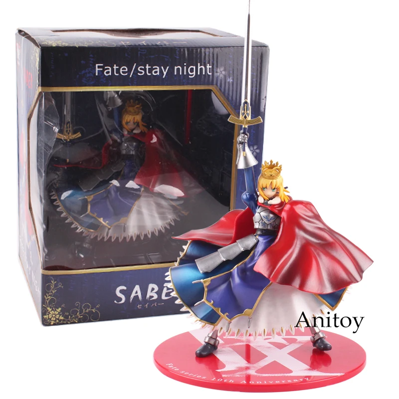

Fate/Stay Night Figure SABER PVC Action Figure Collectible Model Toy Gift 20cm