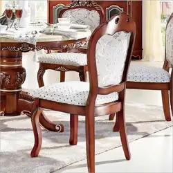 Высокое качество Европейский современный обеденный стул ткань p10240