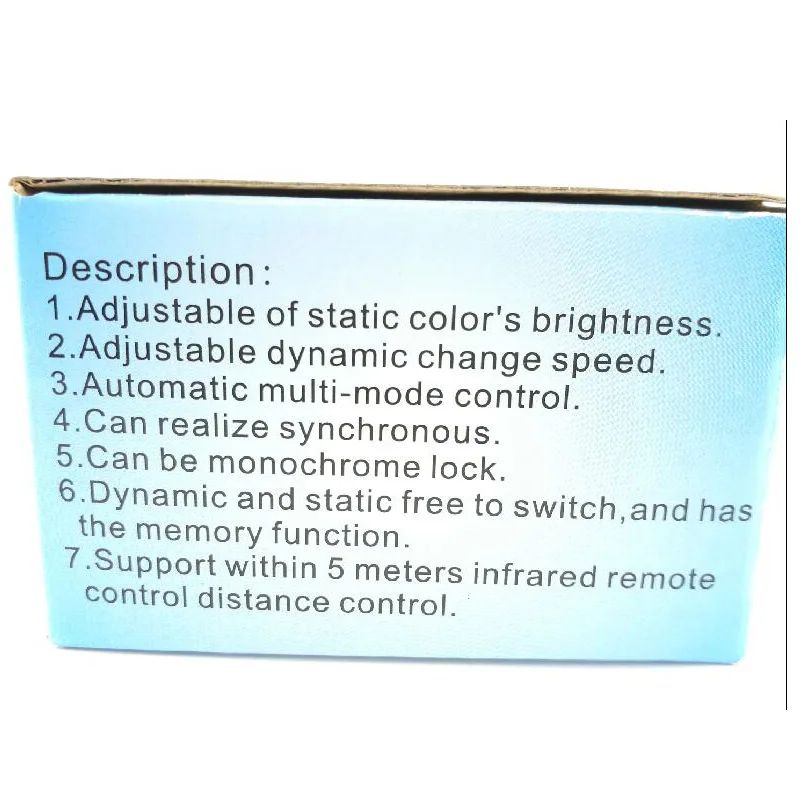 220v rgb neon strip 24keys remote 5