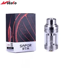 100% Оригинальные wotofo Сапор RTA электронные сигареты распылителя 2 мл емкость Топ заполнения предварительно заложенную RTA сигареты dripka VAPE танк
