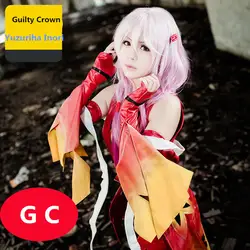 Guilty Crown GC Egoist Yuzuriha Inori формула для одежды боевое снаряжение Красный карнавальный костюм