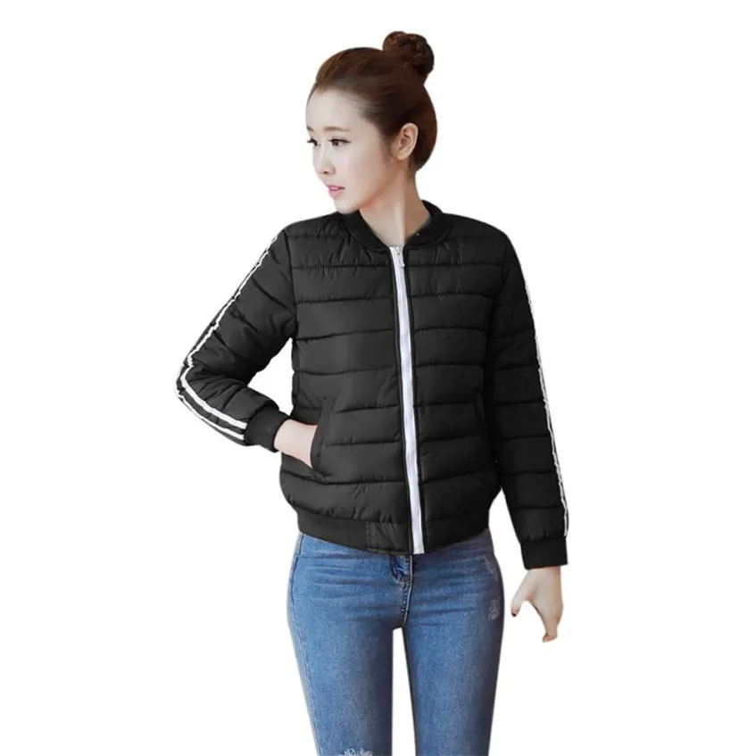 SIF winter jacket women 2016 fashion slim short cotton